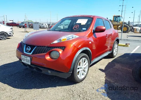 2013 Nissan Juke Sl из США, поврежденный, VIN JN8AF5MR5DT202530